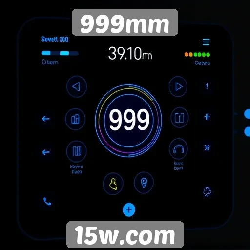 Interface do usuário do 999mm e sua usabilidade