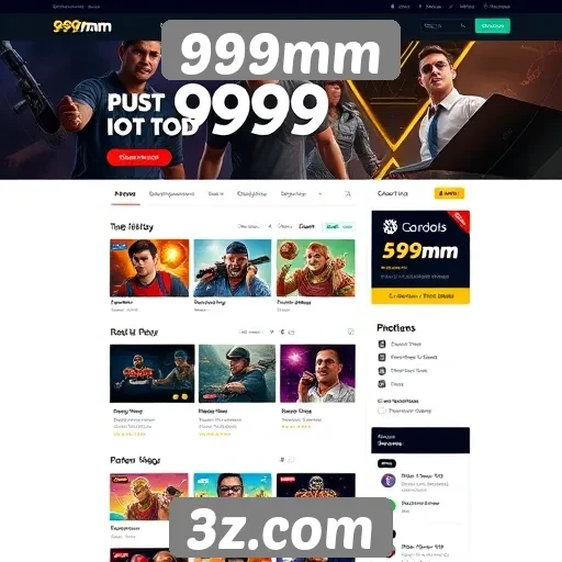 Comparativo de interfaces de usuário no site 999mm